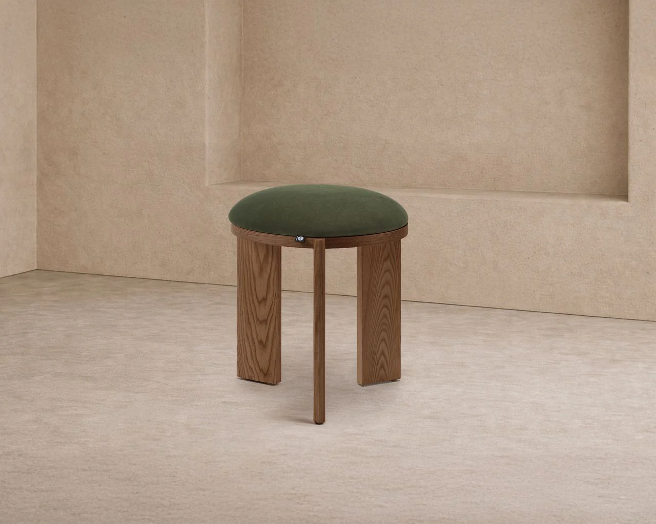 Liang & Eimil Lia Foot Stool – Hopper Moss (CRIB 5) - Image 5