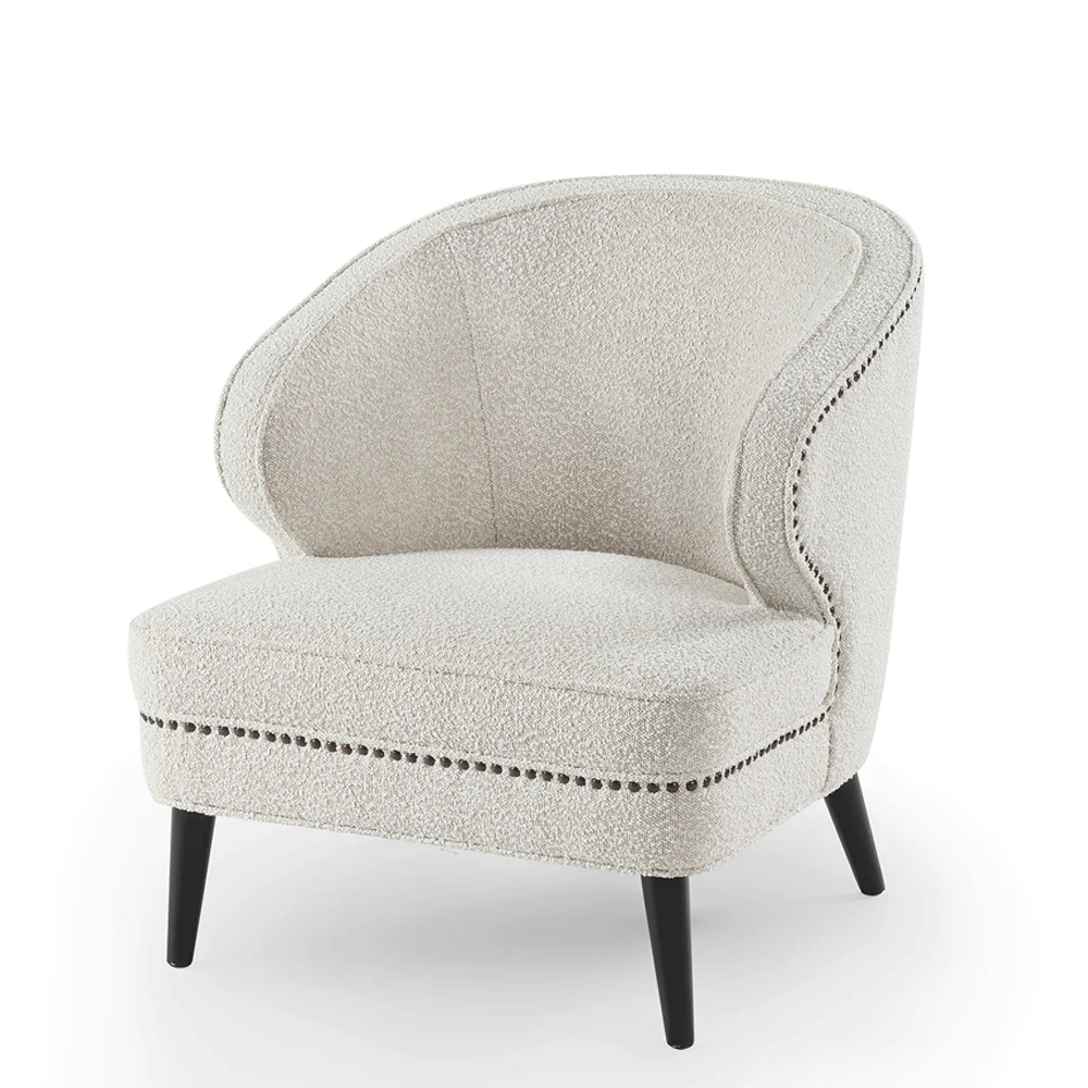 Liang & Eimil Lindsay Occasional Chair in Boucle Sand - Image 2
