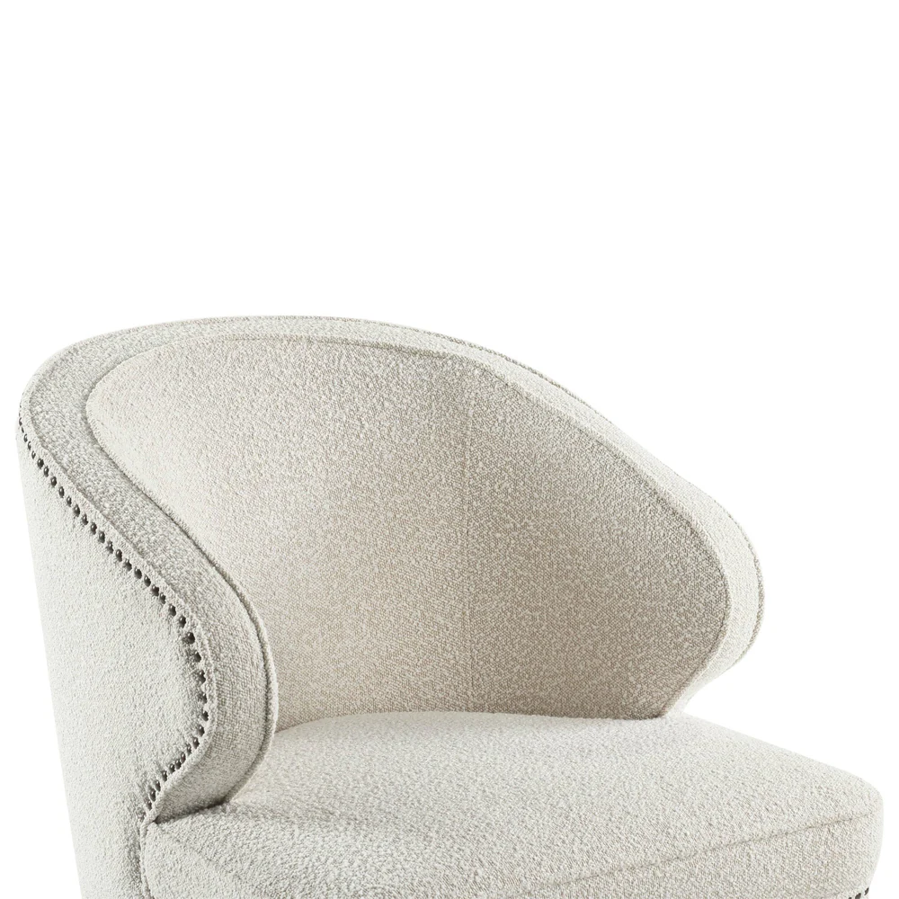 Liang & Eimil Lindsay Occasional Chair in Boucle Sand - Image 5