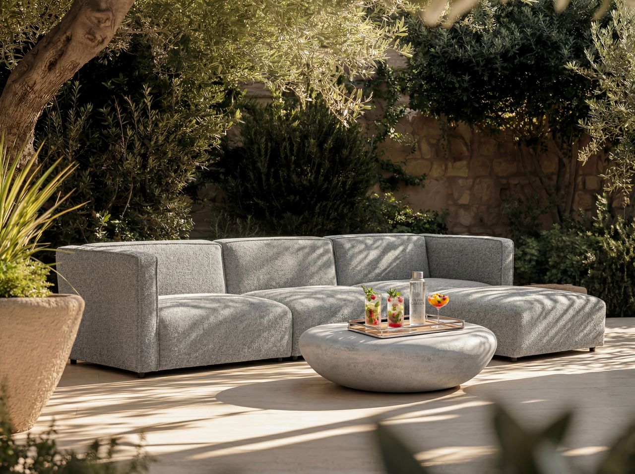 Liang & Eimil Lombok Coffee Table – Limestone - Image 4
