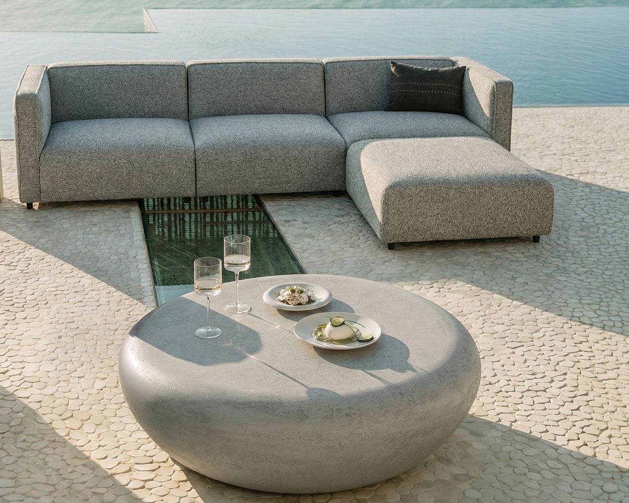 Liang & Eimil Lombok Coffee Table – Limestone - Image 5