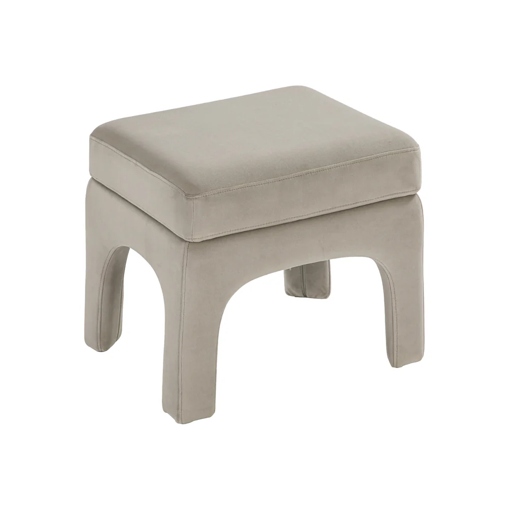 Liang & Eimil Malcom Stool in Kaster Light Grey - Image 2