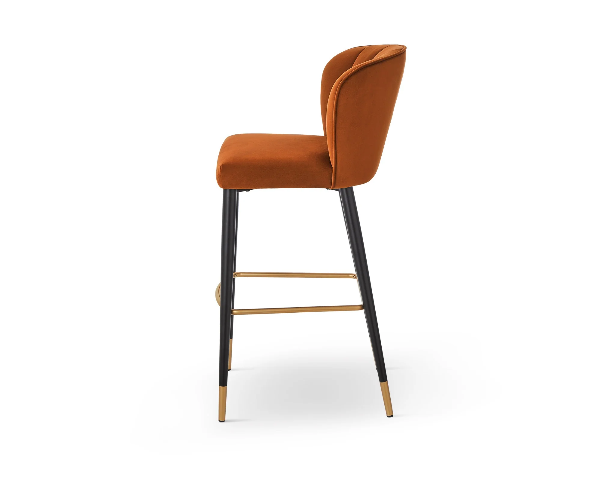 Liang & Eimil Maya Bar Stool (CRIB 5) – Megan Oxide & Brushed Brass - Image 5