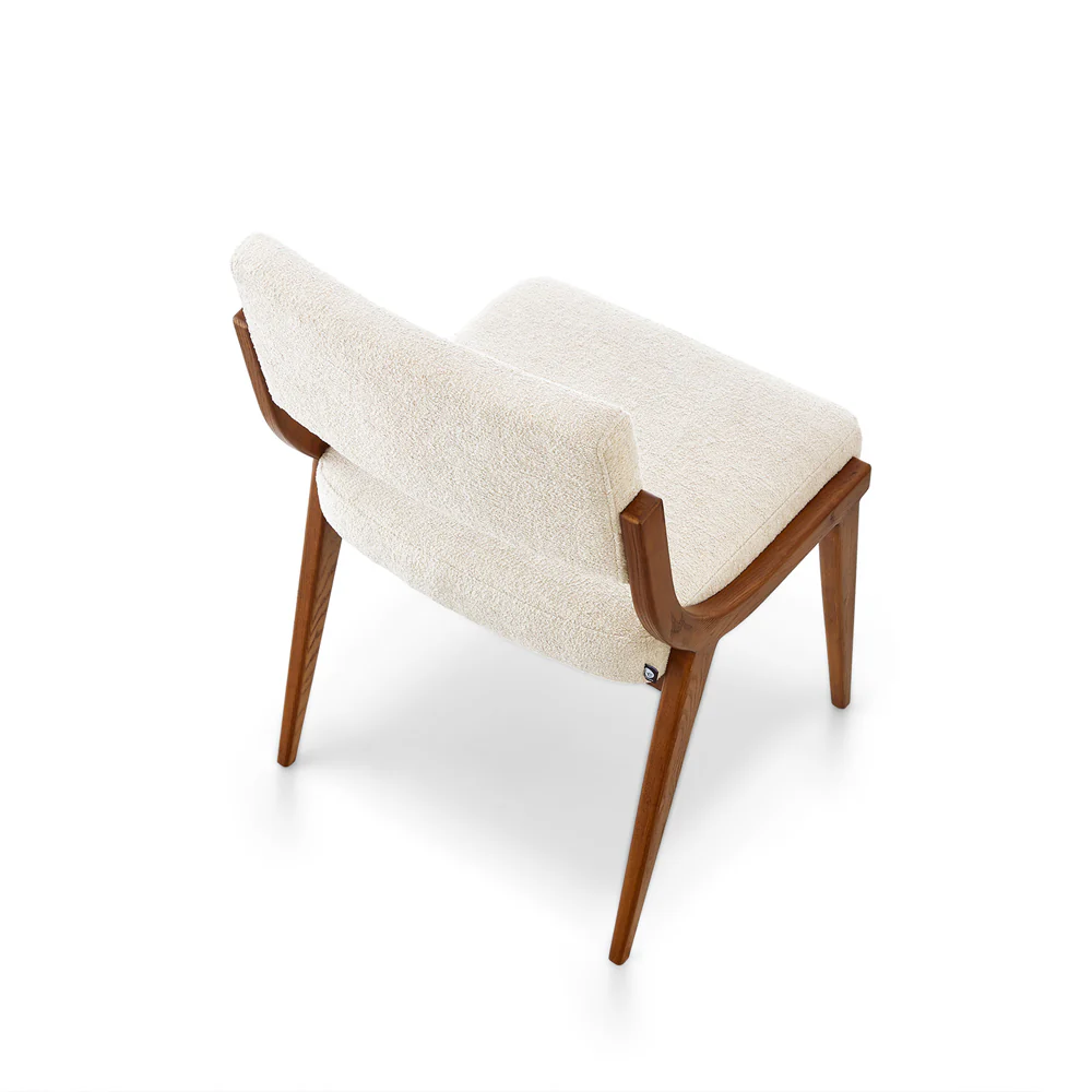 Liang & Eimil Miami Dining Chair in Lander Shade and Classic Brown - Image 6