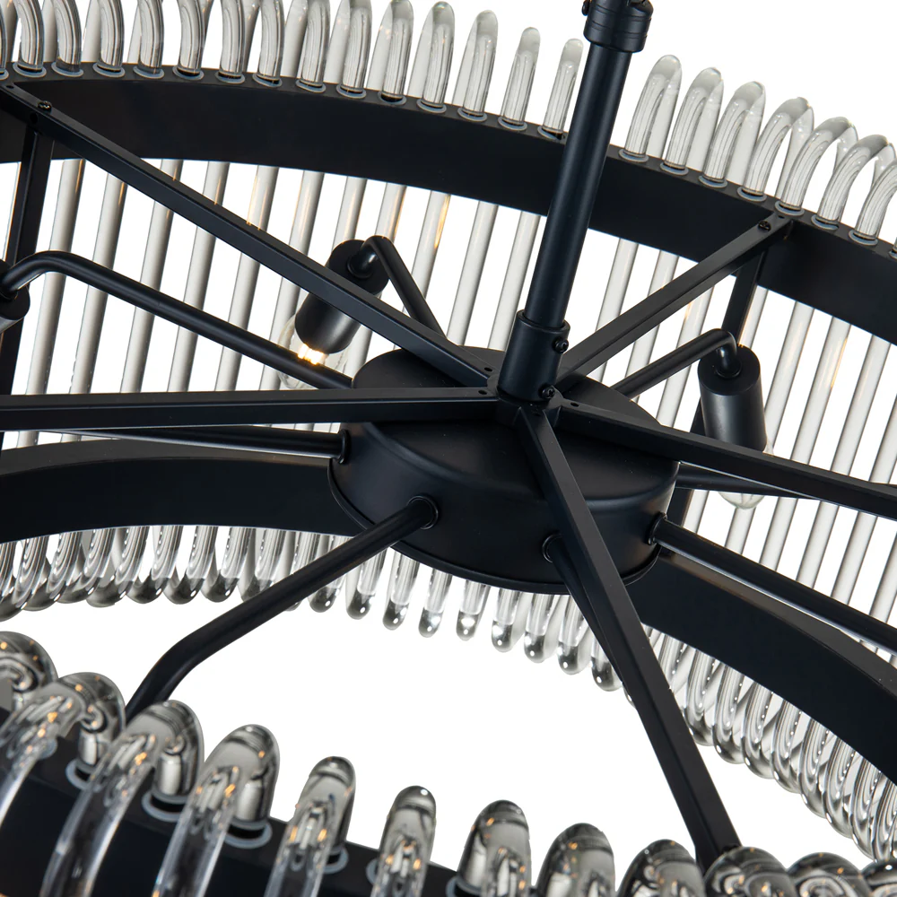 Liang & Eimil Mist Pendant Lamp - Antique Black - Image 5