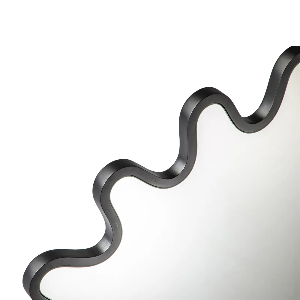 Liang & Eimil Naga Mirror in Matt Black - Image 2