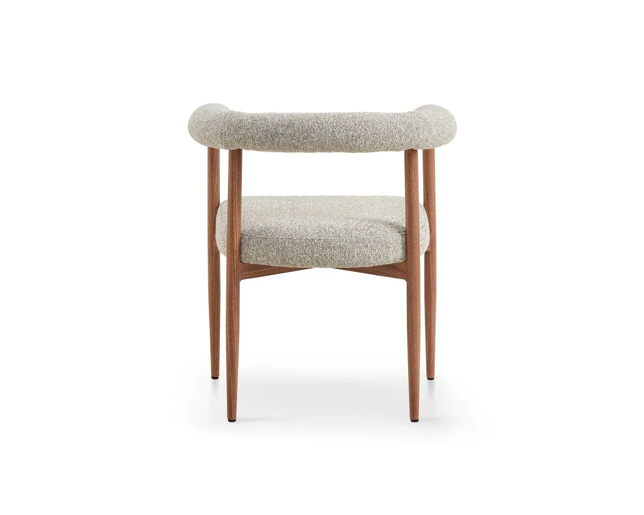 Liang & Eimil Nantes Outdoor Dining Chair – Lima Beige & Walnut (CRIB 5) - Image 5