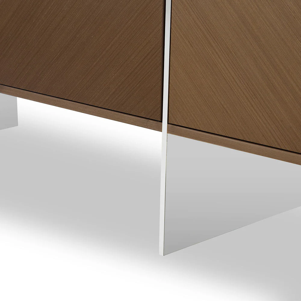 Liang & Eimil Nautilus TV Stand - Coffee Teak - Image 5