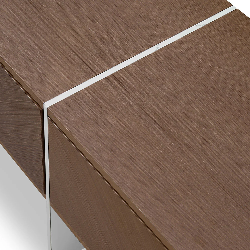 Liang & Eimil Nautilus TV Stand - Coffee Teak - Image 6