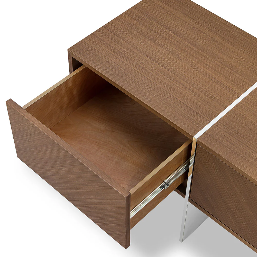 Liang & Eimil Nautilus TV Stand - Coffee Teak - Image 7