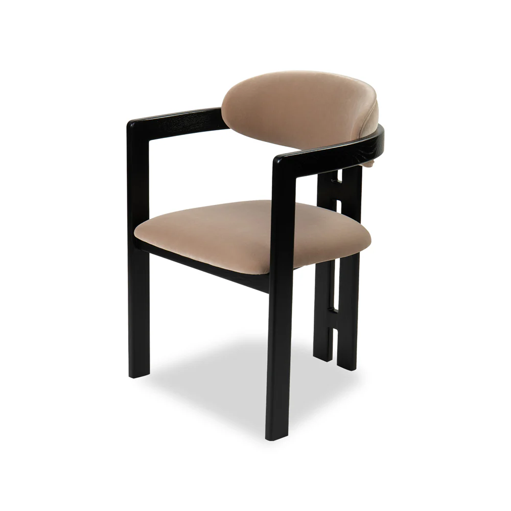 Liang & Eimil Neo Chair with Gainsborough Tobacco Velvet - Excess Stock - Image 2