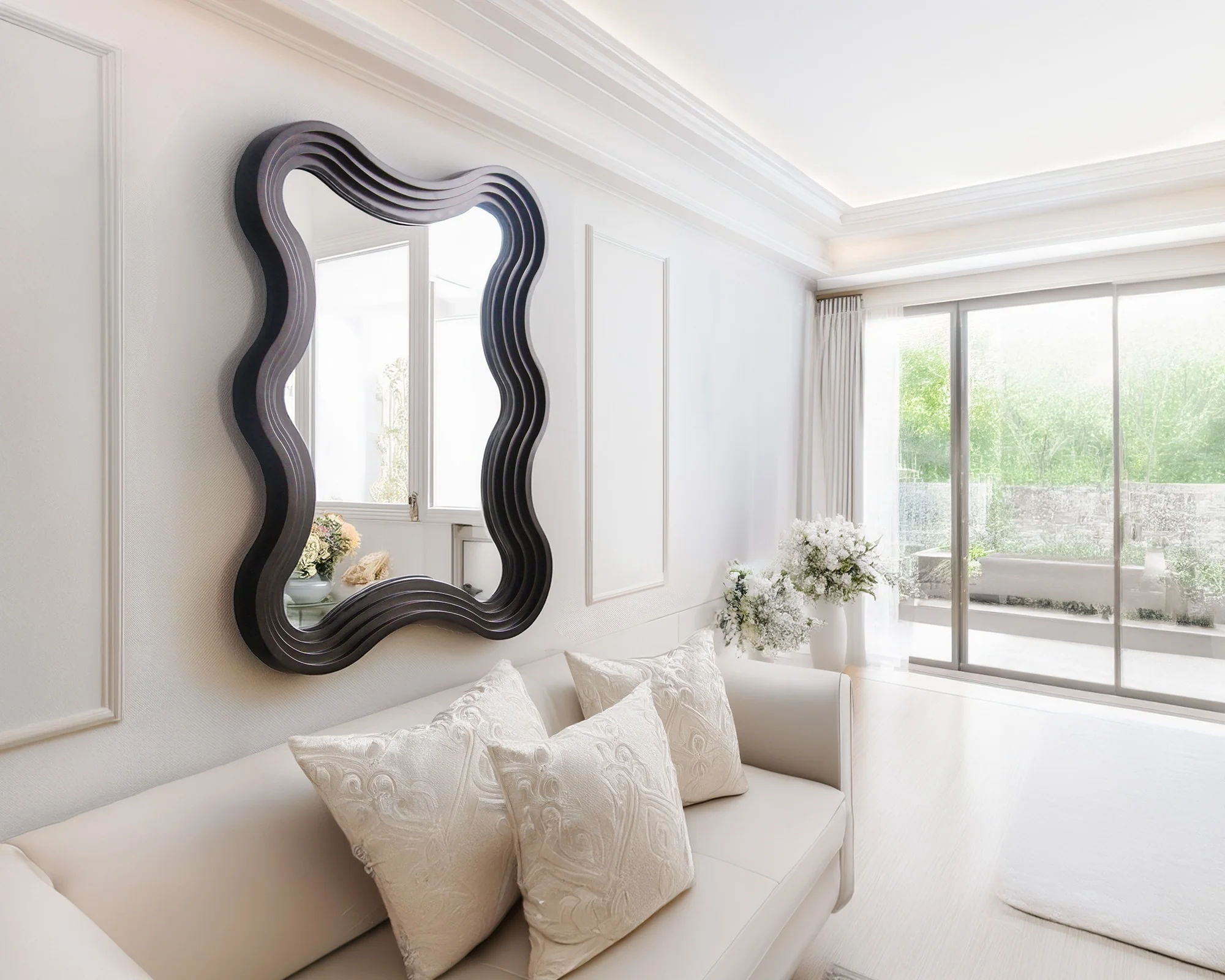 Liang & Eimil Ninfa Mirror – Antique Bronze - Image 4