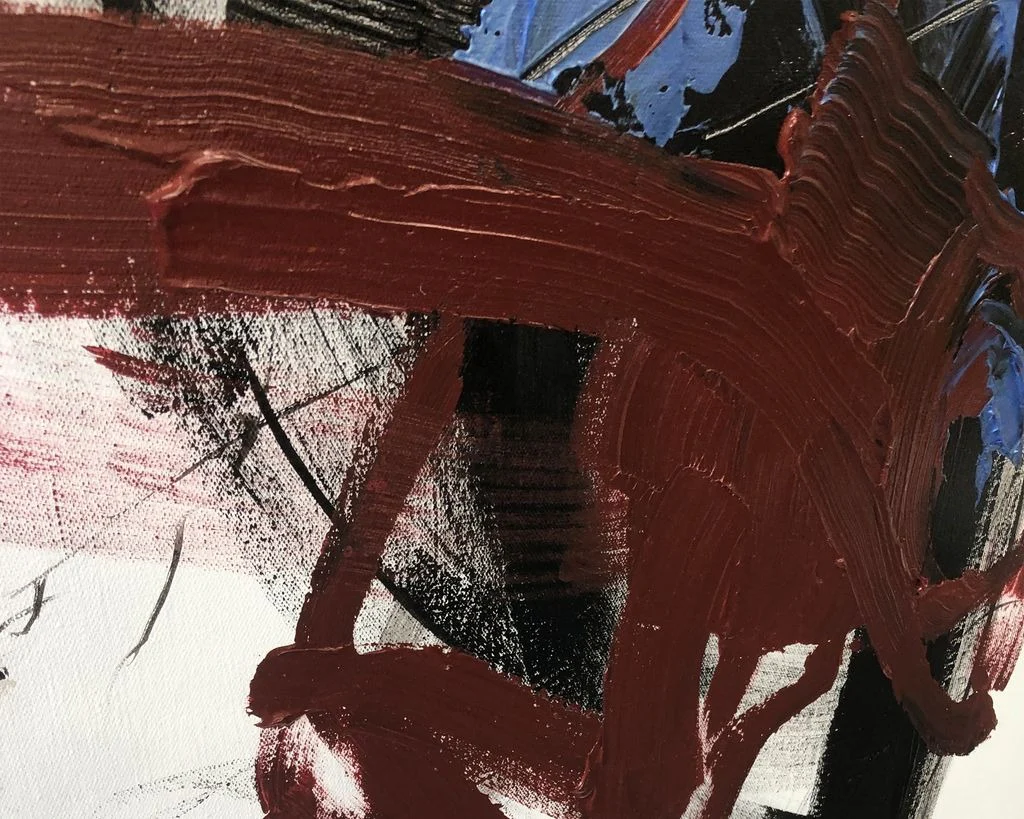 Liang & Eimil Obsidian Oil Painting - Image 3