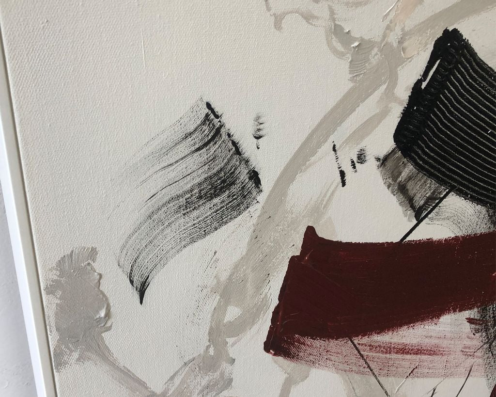 Liang & Eimil Obsidian Oil Painting - Image 5
