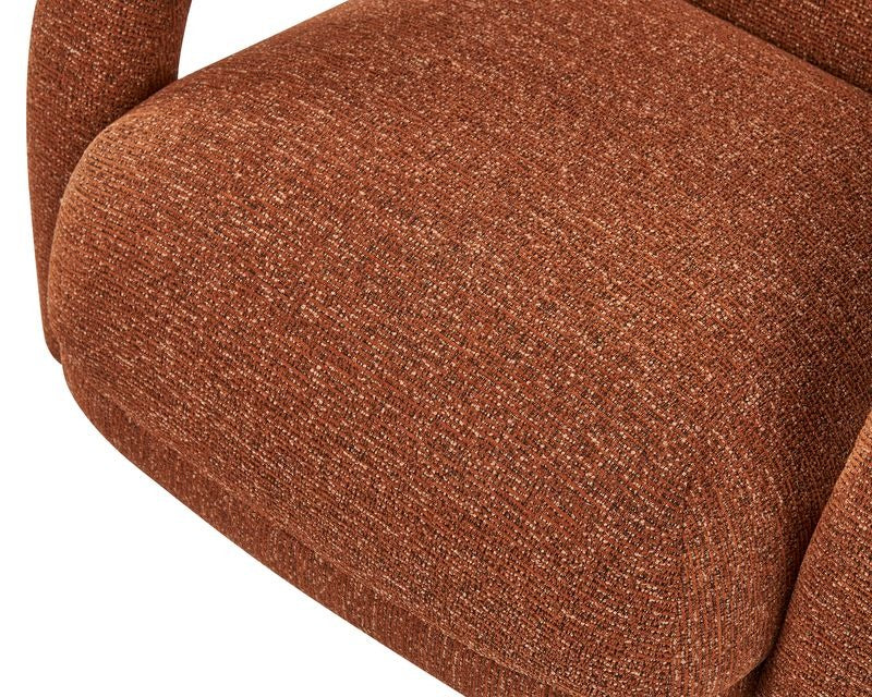 Liang & Eimil Osray Occasional Chair – Bari Chestnut Red - Image 4