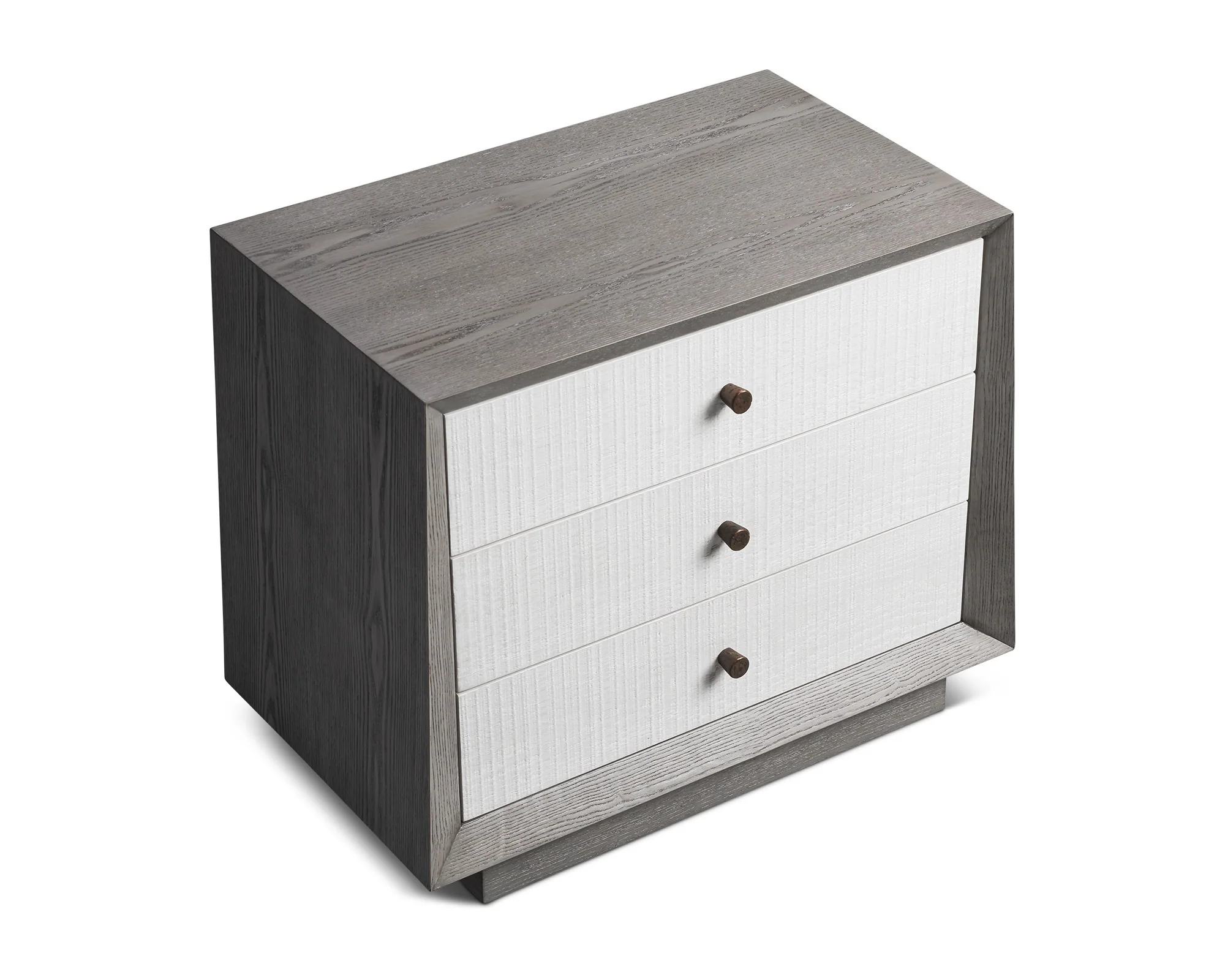 Liang & Eimil Otilia Bedside Table – Silver-Grey & White - Image 3
