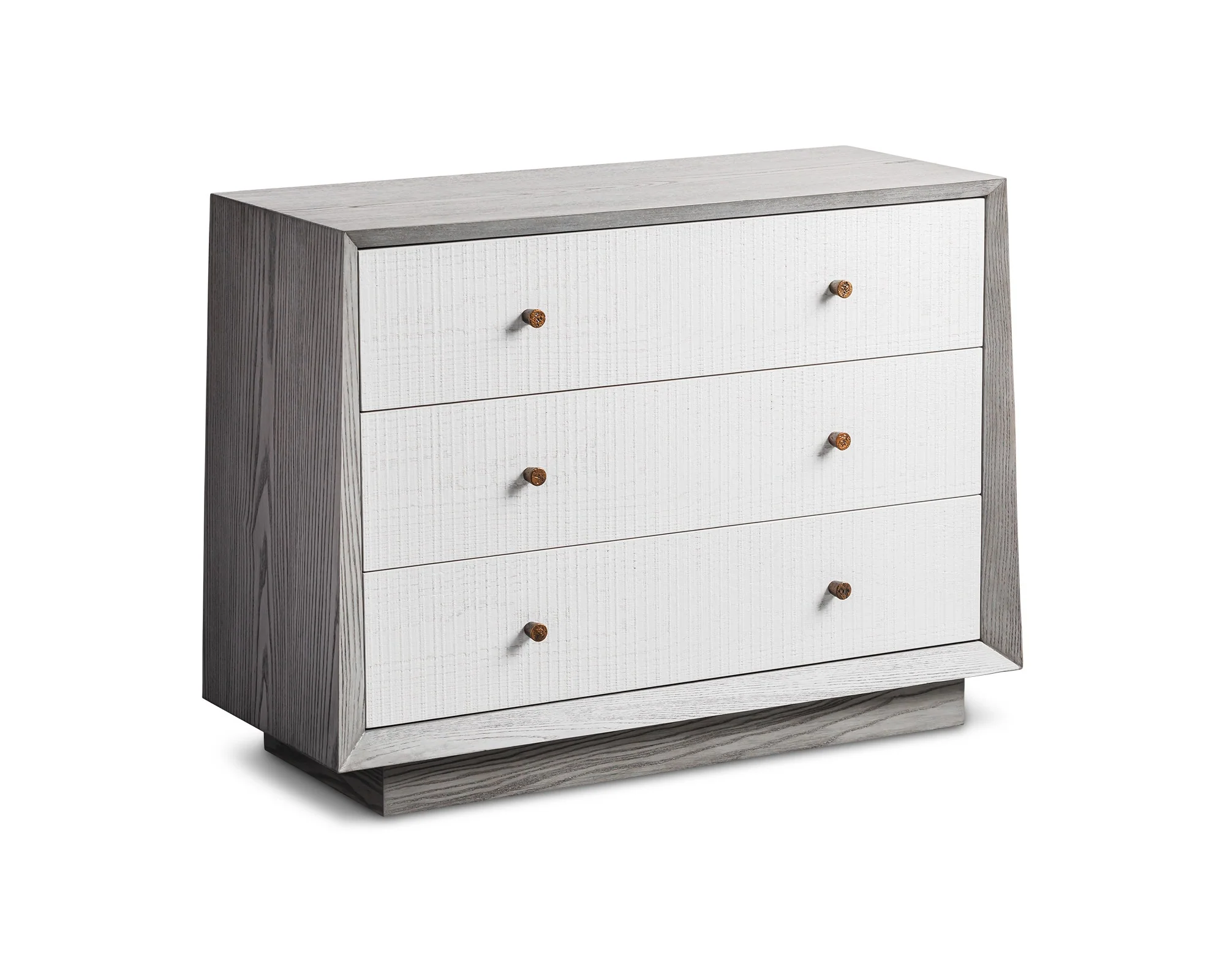 Liang & Eimil Otilia Chest of Drawers – Silver-Grey & White - Image 2