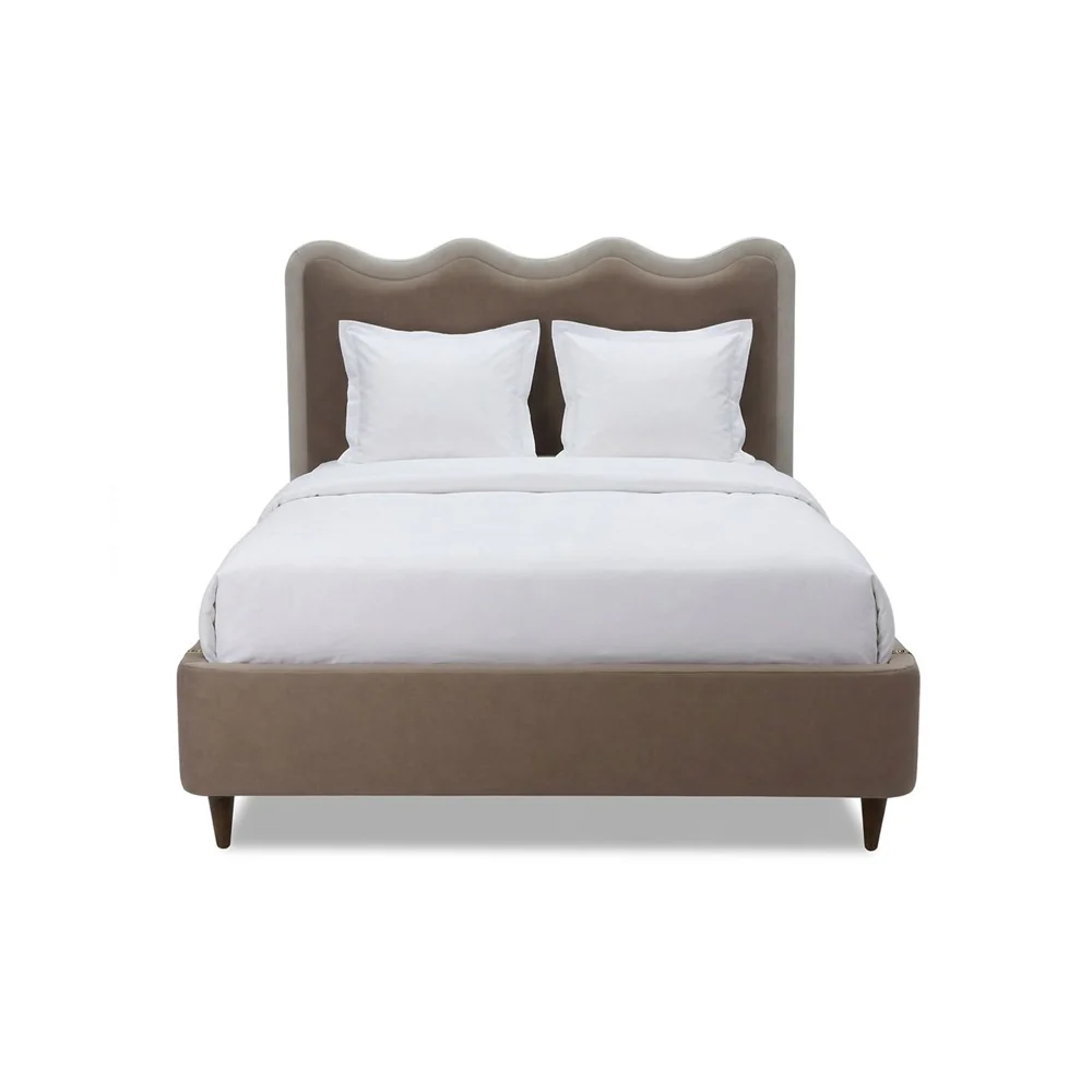 Liang & Eimil Palermo King Size Bed – Hopper Taupe