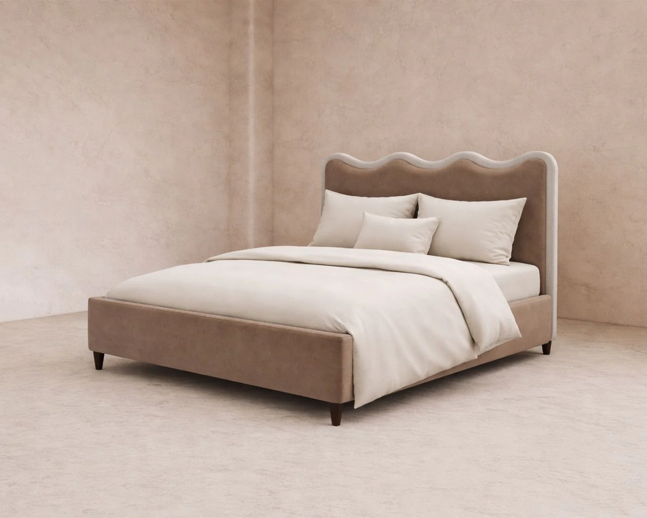 Liang & Eimil Palermo King Size Bed – Hopper Taupe - Image 5