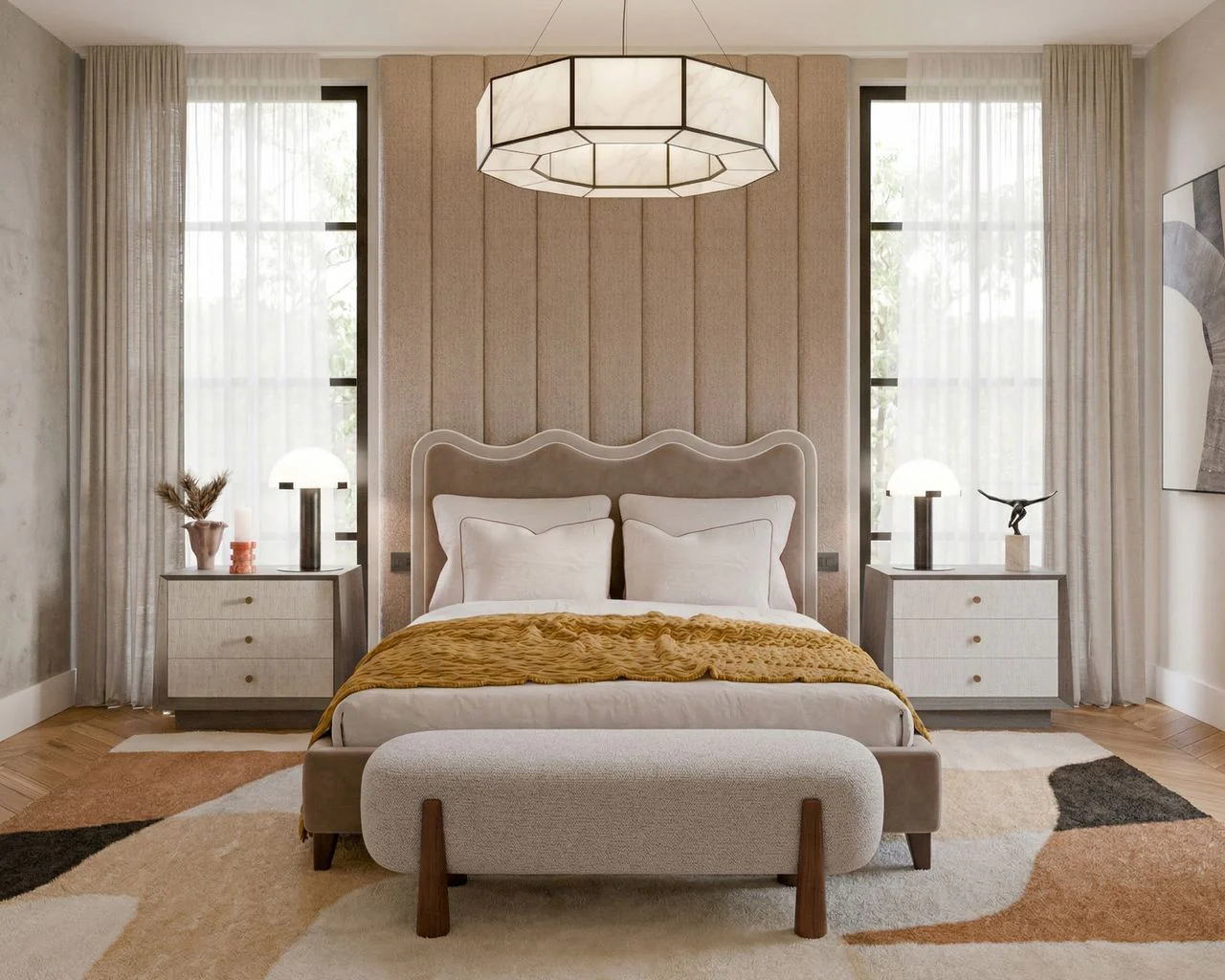 Liang & Eimil Palermo King Size Bed – Hopper Taupe - Image 6