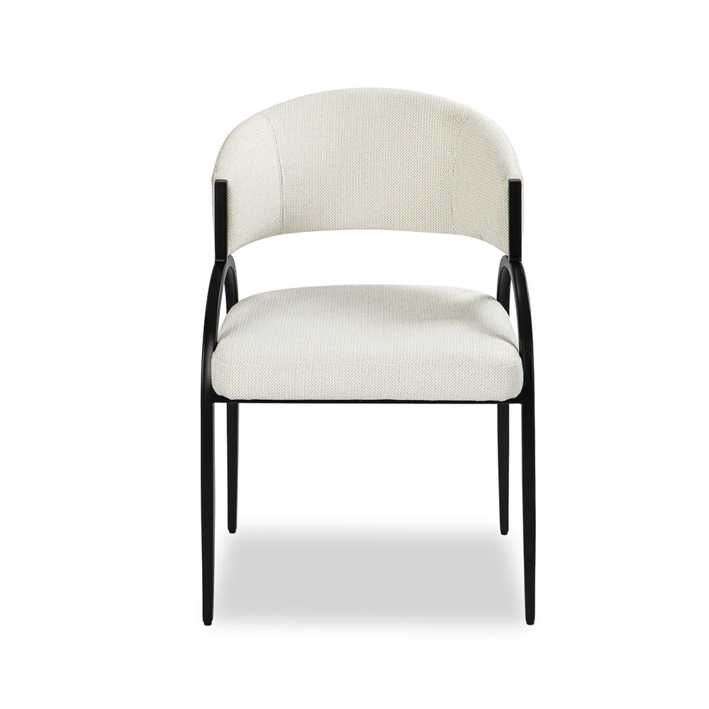 Liang & Eimil Pavilion Dining Chair in Pilman Beige - Image 2