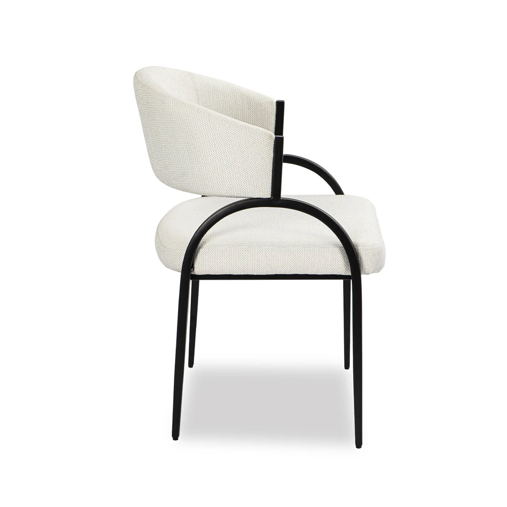Liang & Eimil Pavilion Dining Chair in Pilman Beige - Image 3
