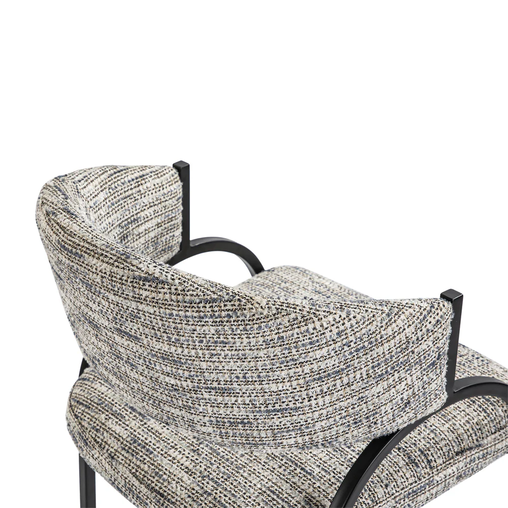 Liang & Eimil Pavilion Dining Chair in Sherpa Grey - Image 3
