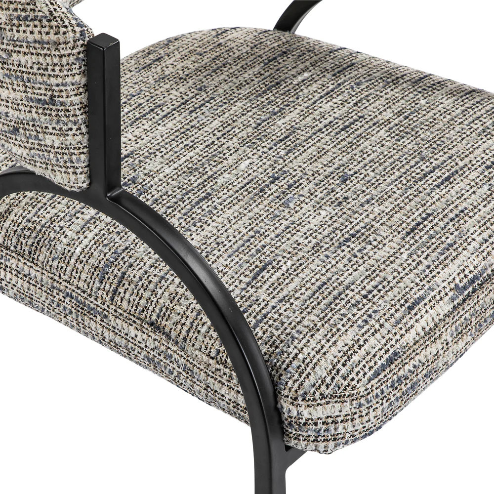 Liang & Eimil Pavilion Dining Chair in Sherpa Grey - Image 4