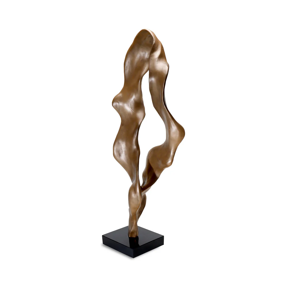 Liang & Eimil Petra Sculpture in Bronze and Black - Image 2
