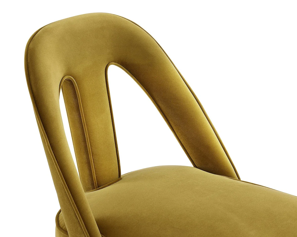 Liang & Eimil Pigalle Chair Kaster II Mustard Velvet - Image 4