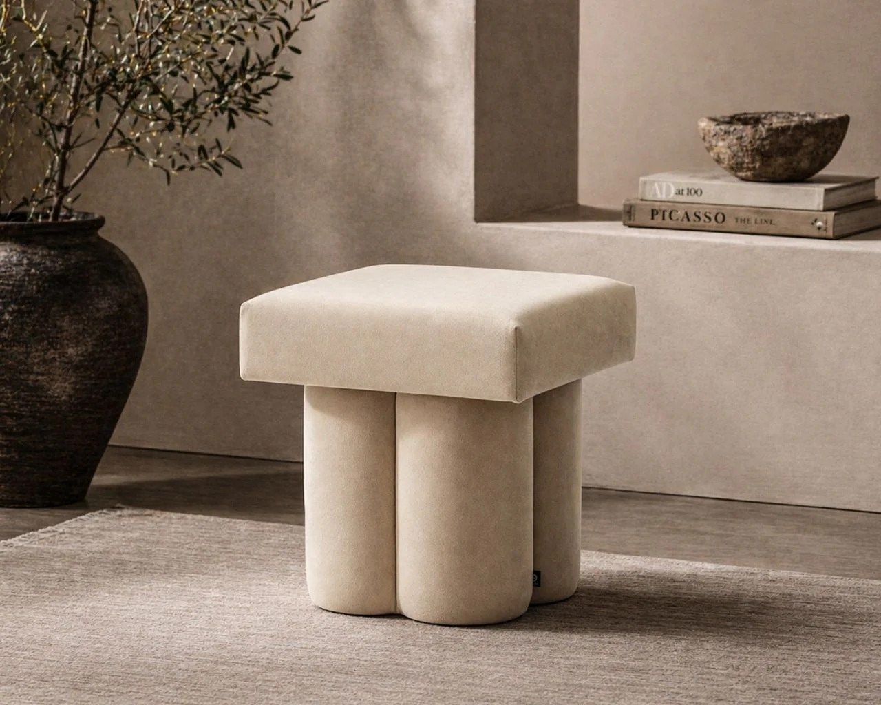 Liang & Eimil Poky Foot Stool – Hopper Desert - Image 7