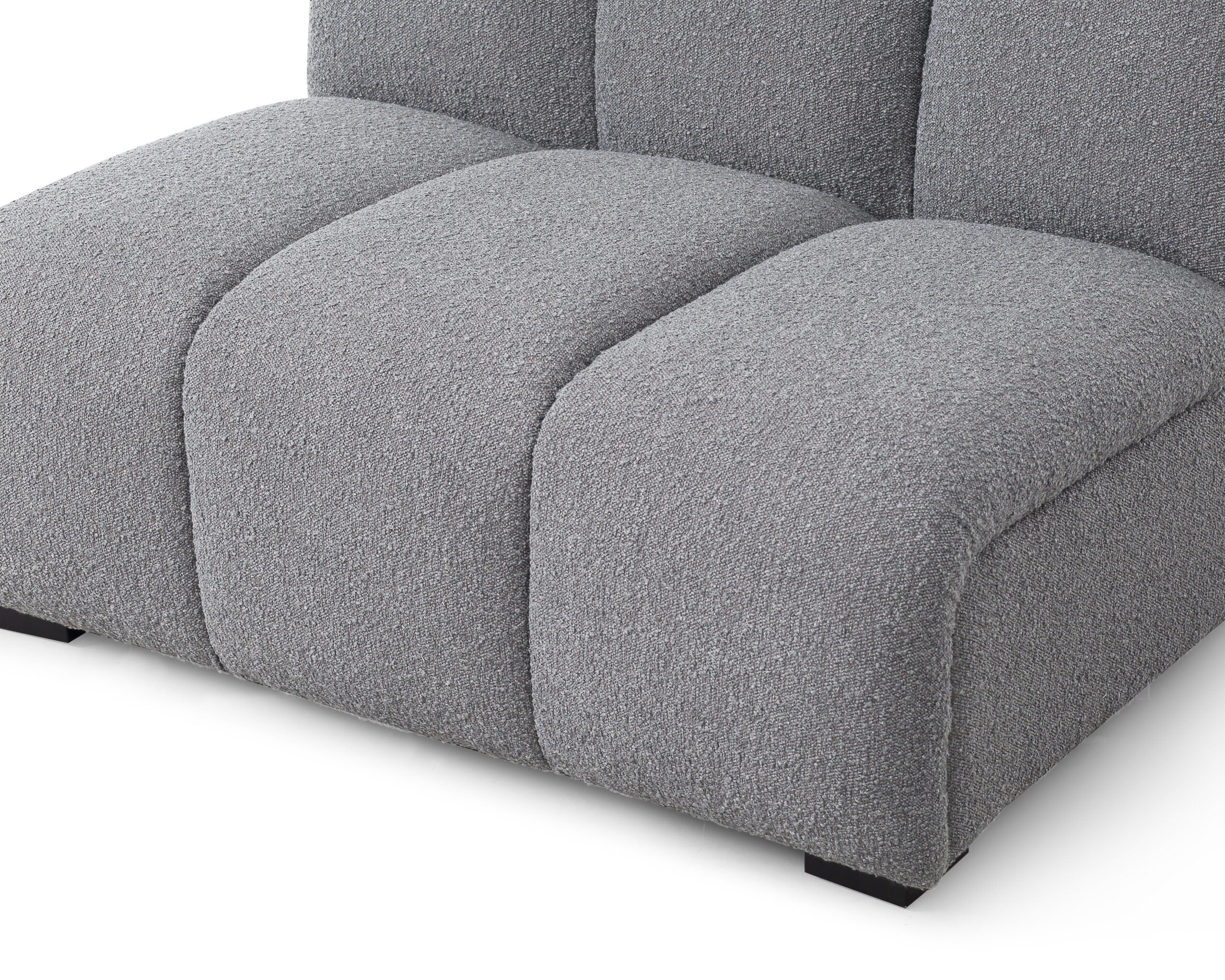 Liang & Eimil Ralph Sofa Single Unit - Boucle Graphic Grey - Image 4