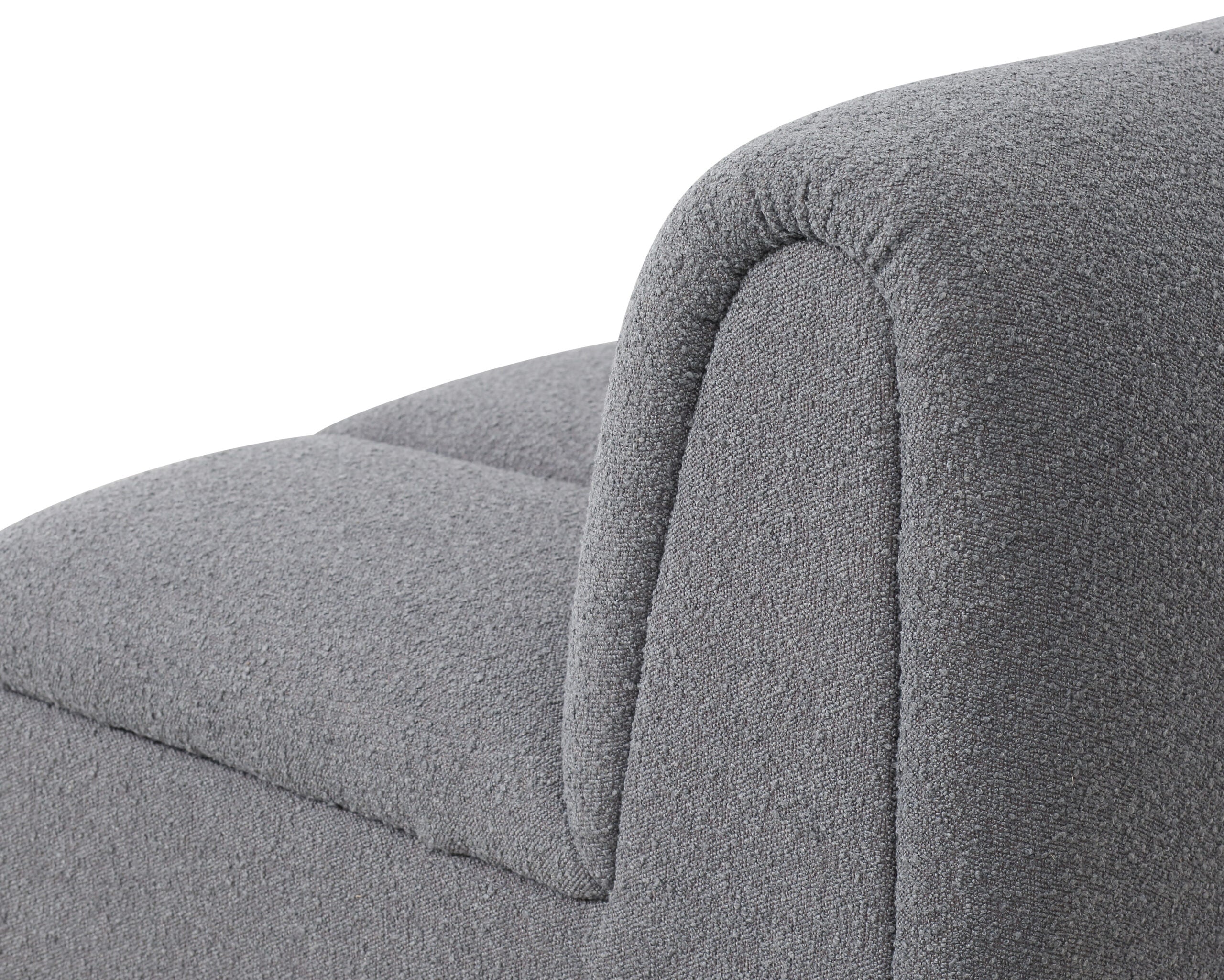 Liang & Eimil Ralph Sofa Single Unit - Boucle Graphic Grey - Image 5