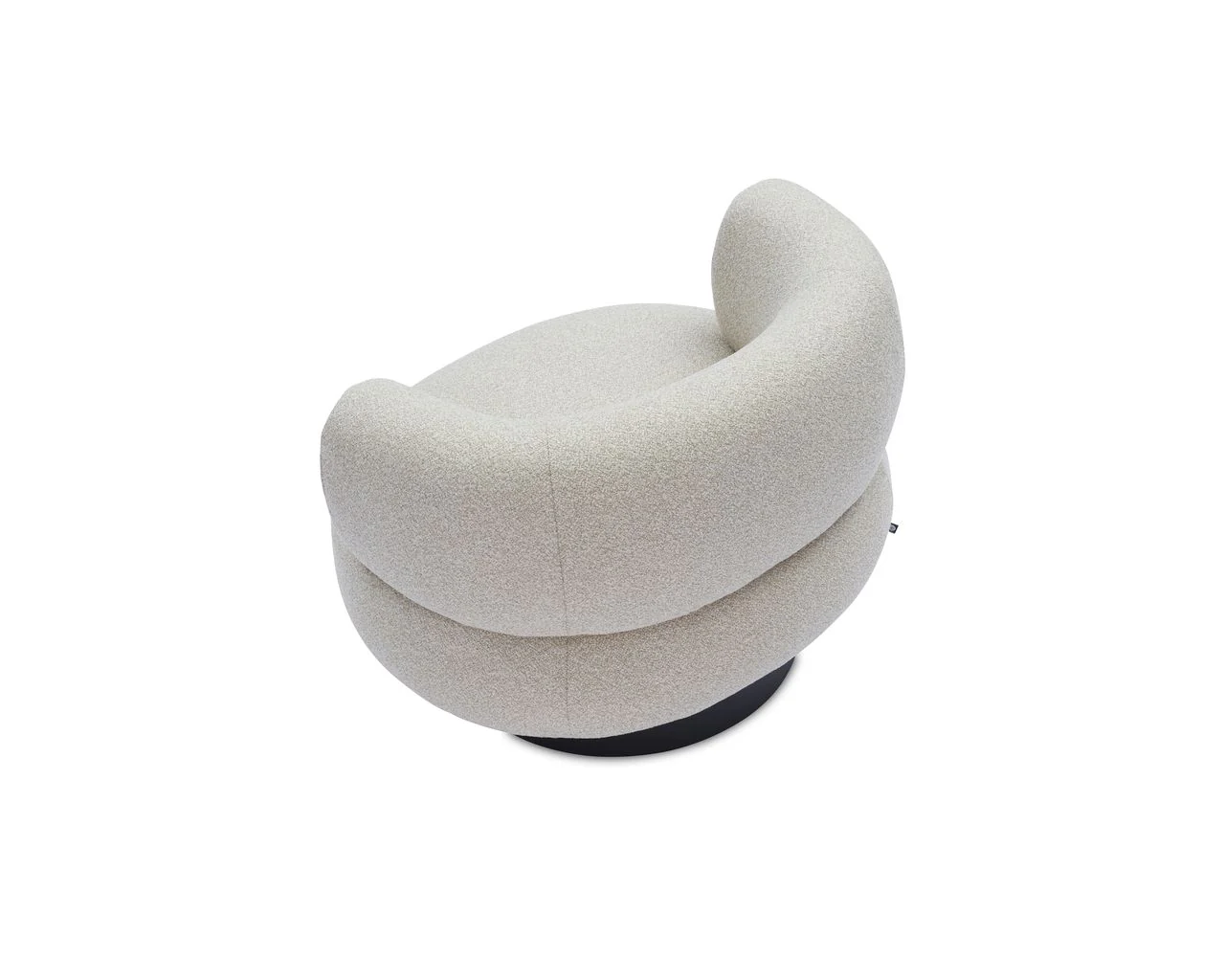 Liang & Eimil Redeo Swivel Occasional Chair – Capela Sand - Image 3