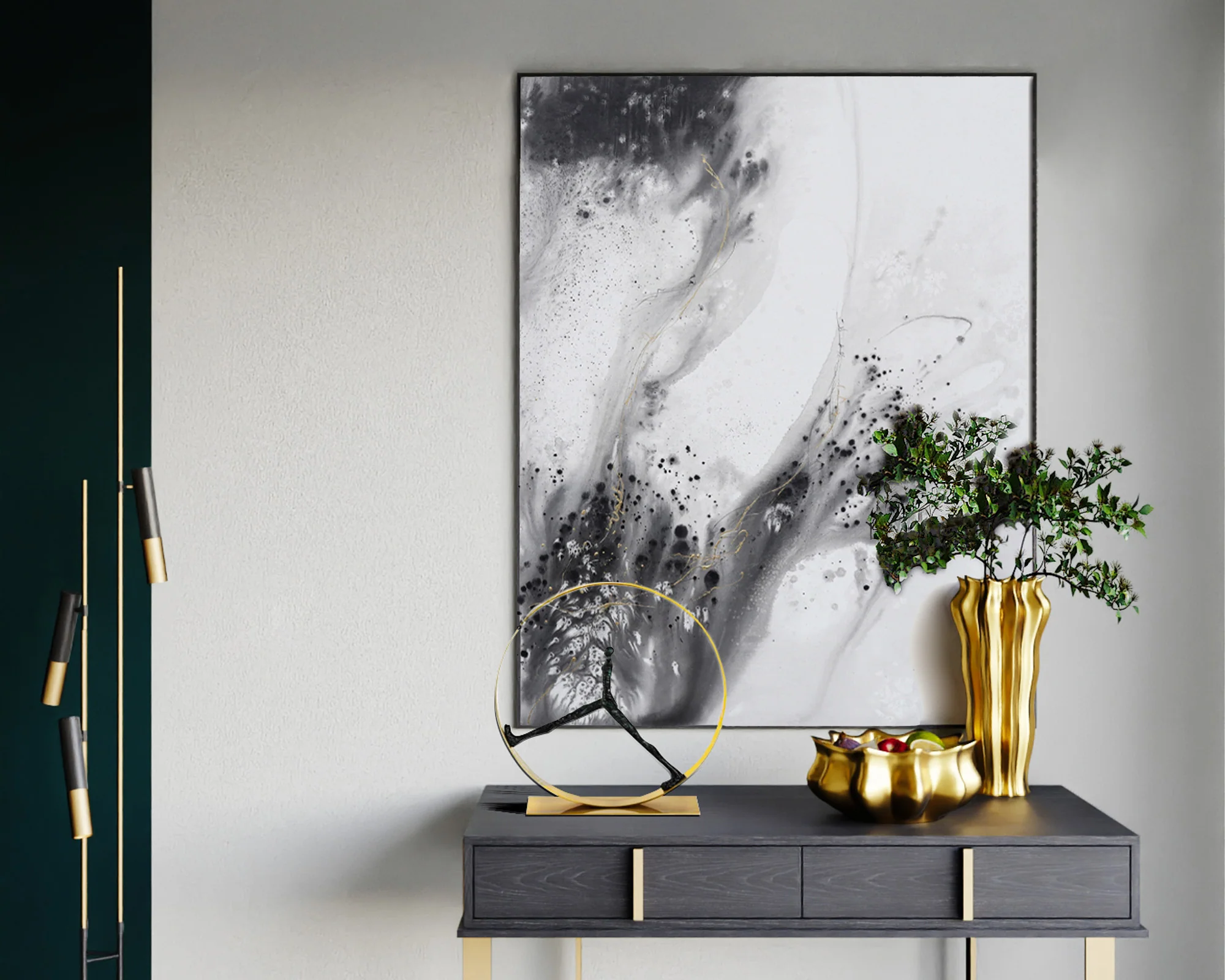 Liang & Eimil Reid Oil Painting - Set of 2 - Image 5