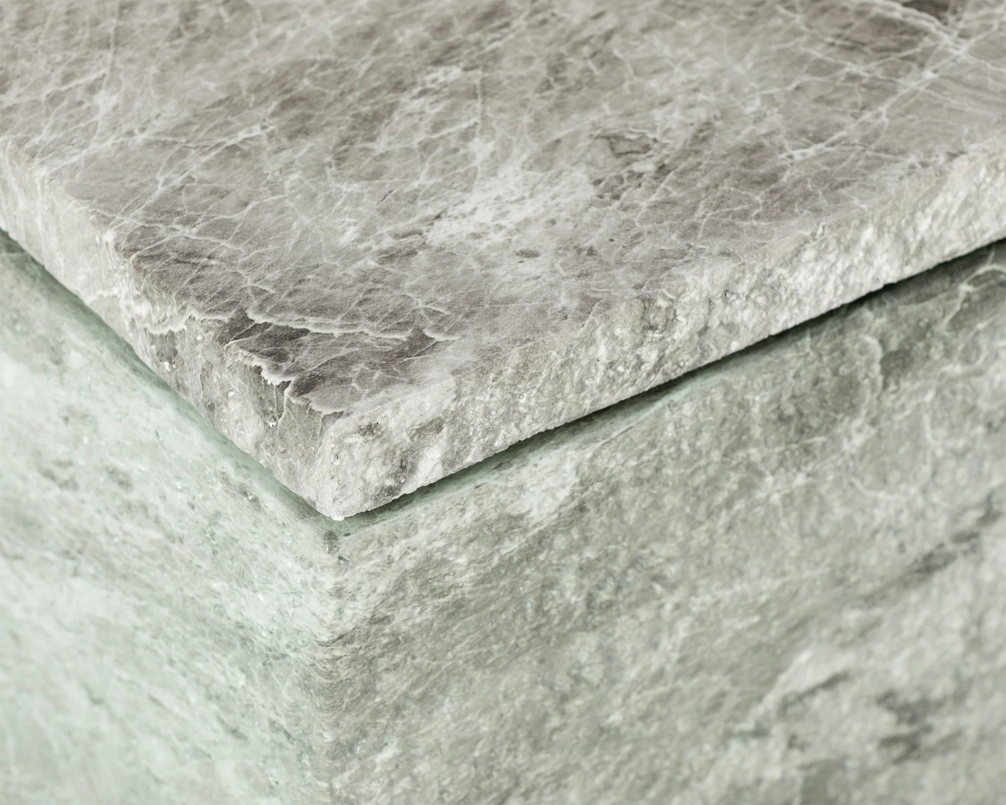 Liang & Eimil Rock Coffee Table – Grey Faux Marble - Image 6