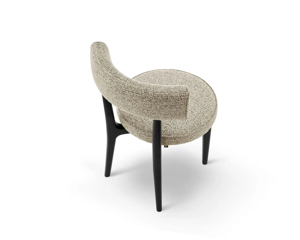 Liang & Eimil Rolter Dining Chair – Colmer Silver Grain - Image 3