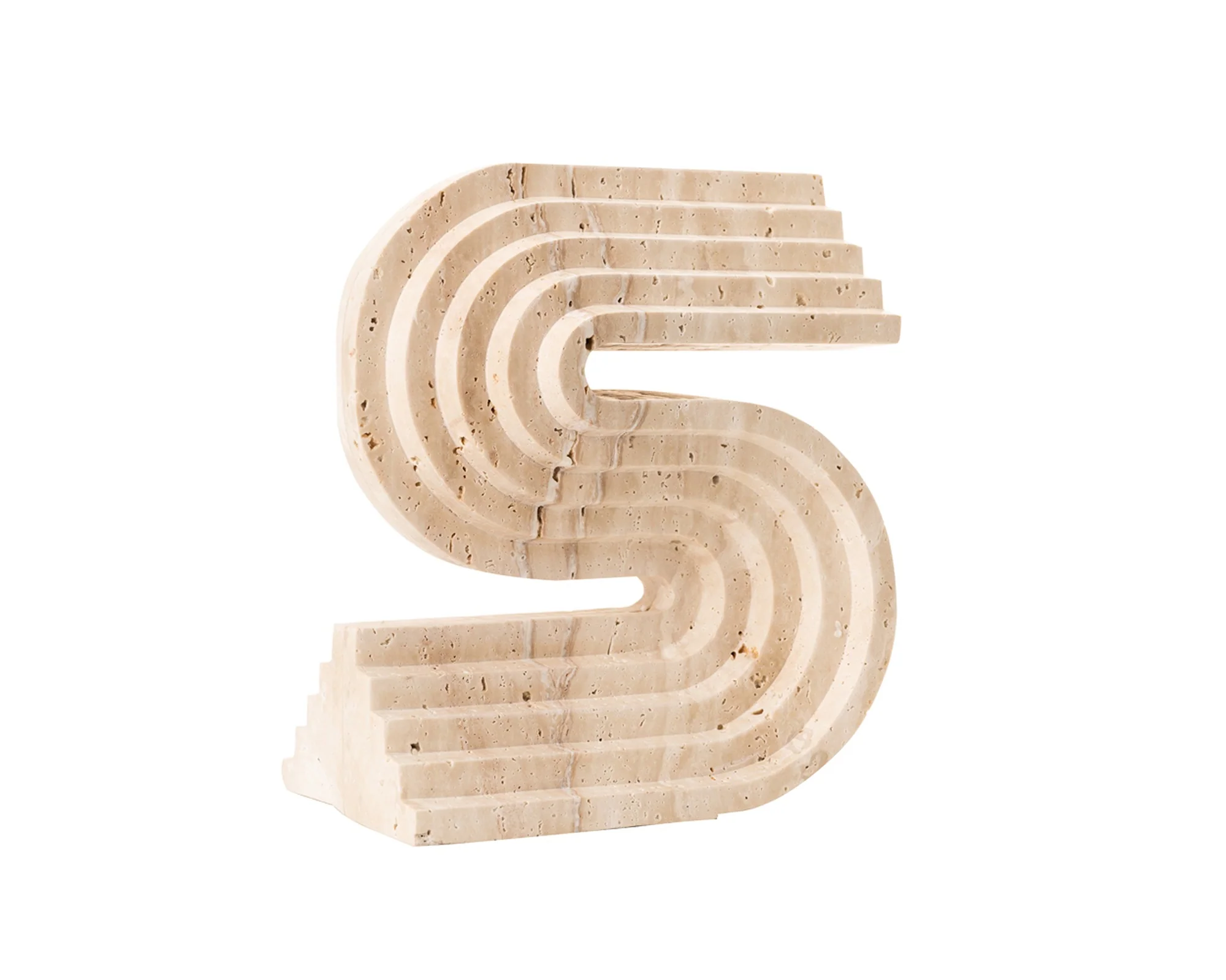 Liang & Eimil Scotti Travertine Sculpture - Image 2