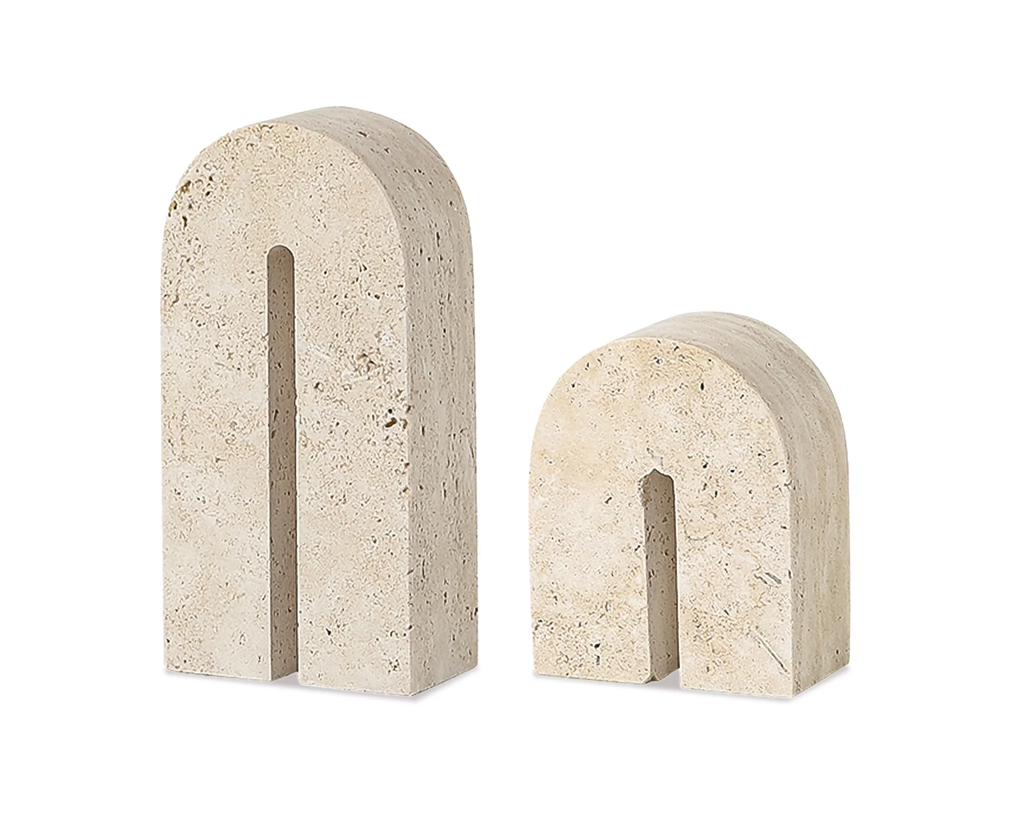 Liang & Eimil Dolmi Travertine Sculpture – Small - Image 2