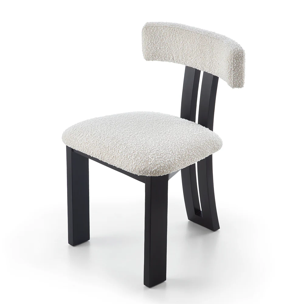 Liang & Eimil Tauron Dining Chair in Boucle Sand - Image 2