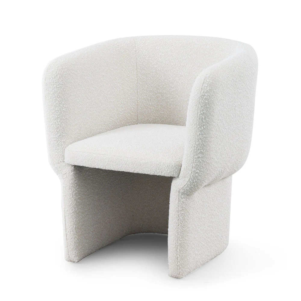 Liang & Eimil Tempus Dining Chair in Boucle Sand