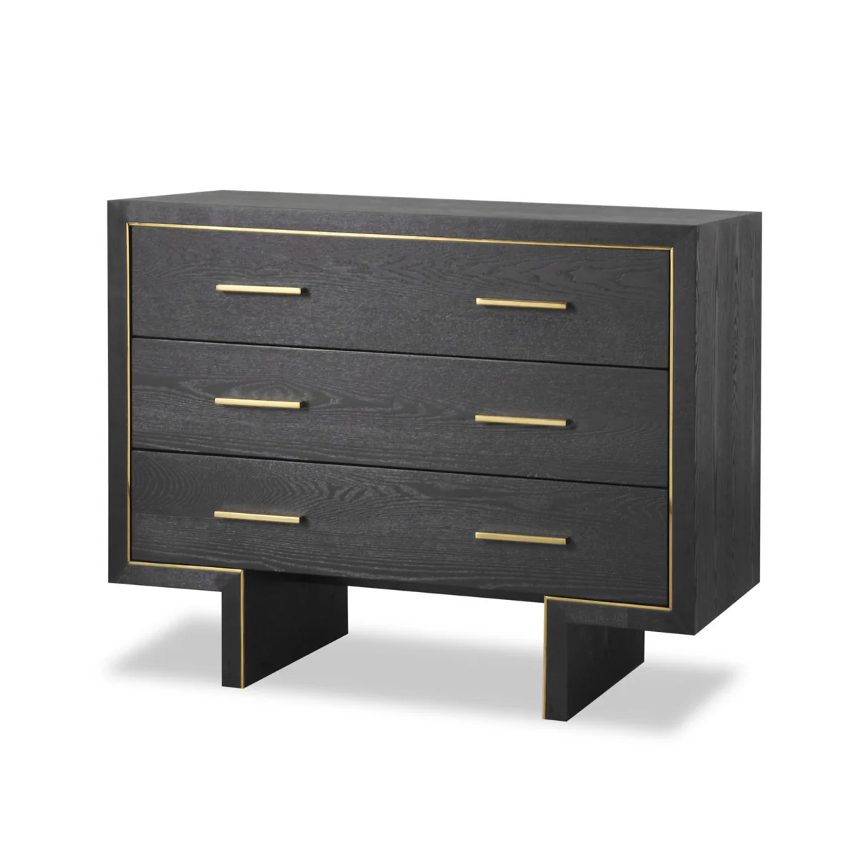 Liang & Eimil Tigur Chest of Drawers in Black Ash Veneer - Image 2