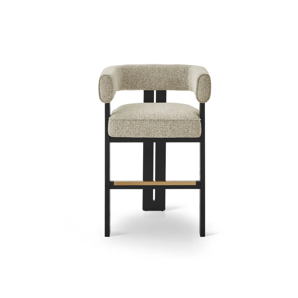 Liang & Eimil Tilda Counter Stool – Colmer Silver Grain