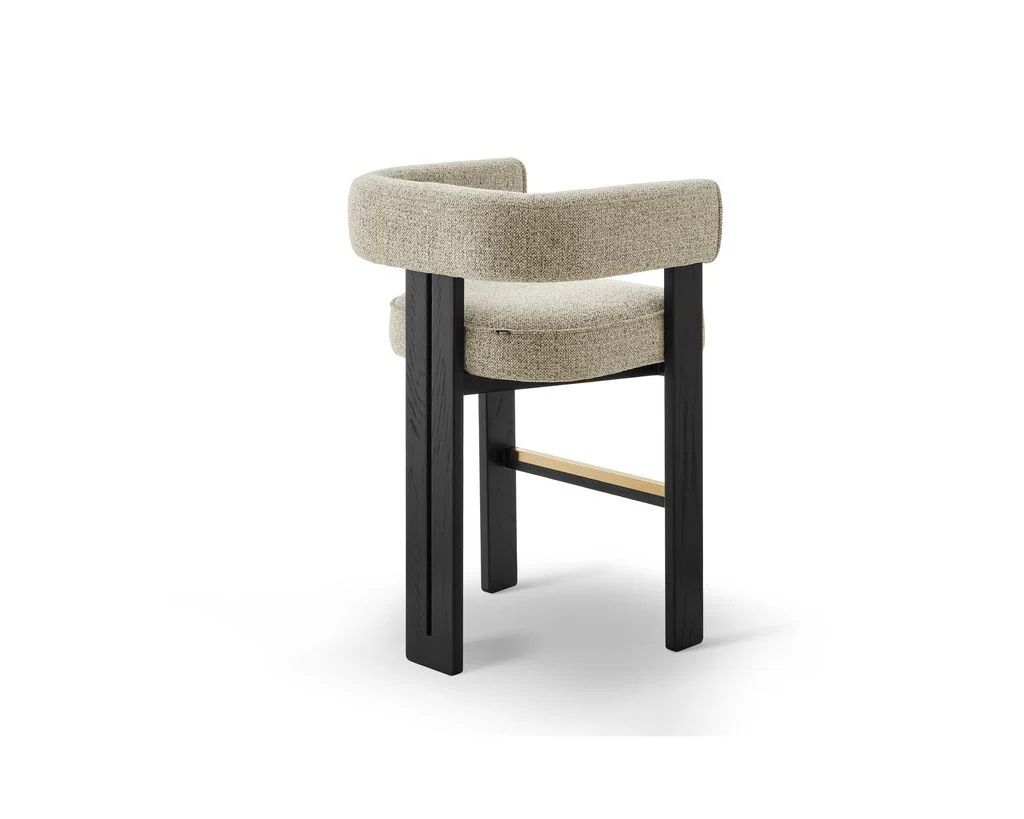 Liang & Eimil Tilda Counter Stool – Colmer Silver Grain - Image 3