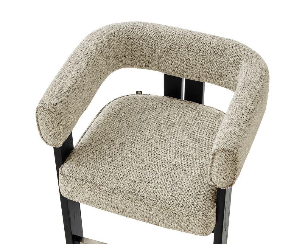 Liang & Eimil Tilda Counter Stool – Colmer Silver Grain - Image 4