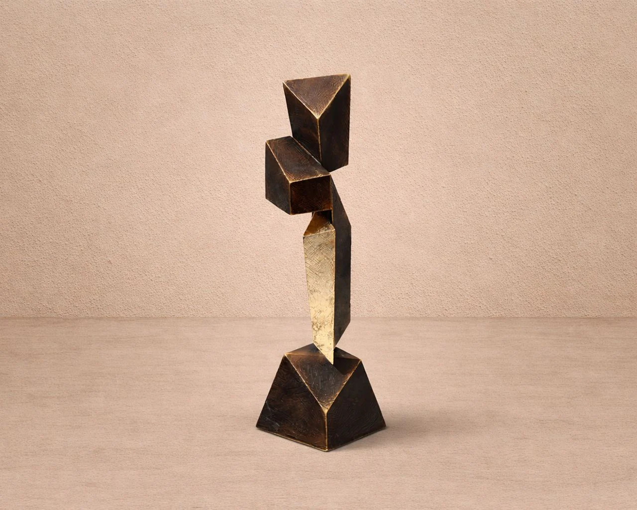 Liang & Eimil Vento Sculpture – Bronze Marble Effect - Image 2