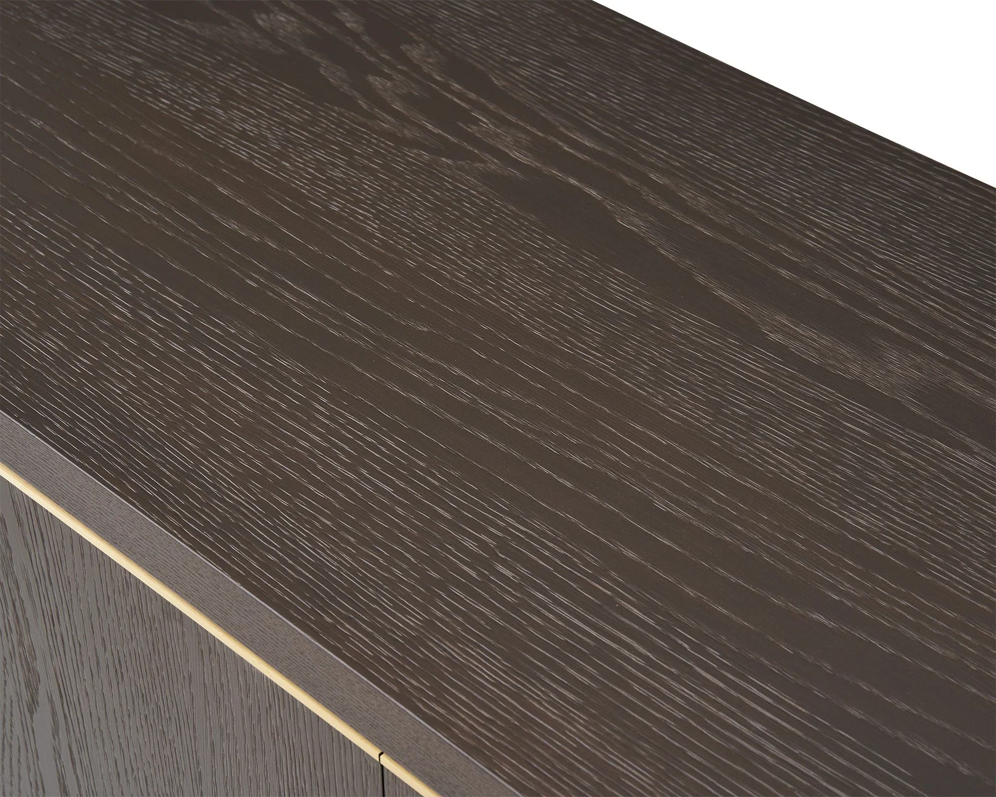 Liang & Eimil Walter Sideboard – Dark Grey Oak and Brass - Image 6