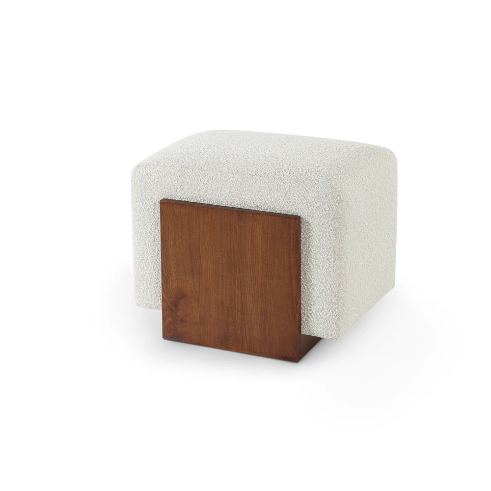 Liang & Eimil Warwick Stool in Boucle Sand - Image 2