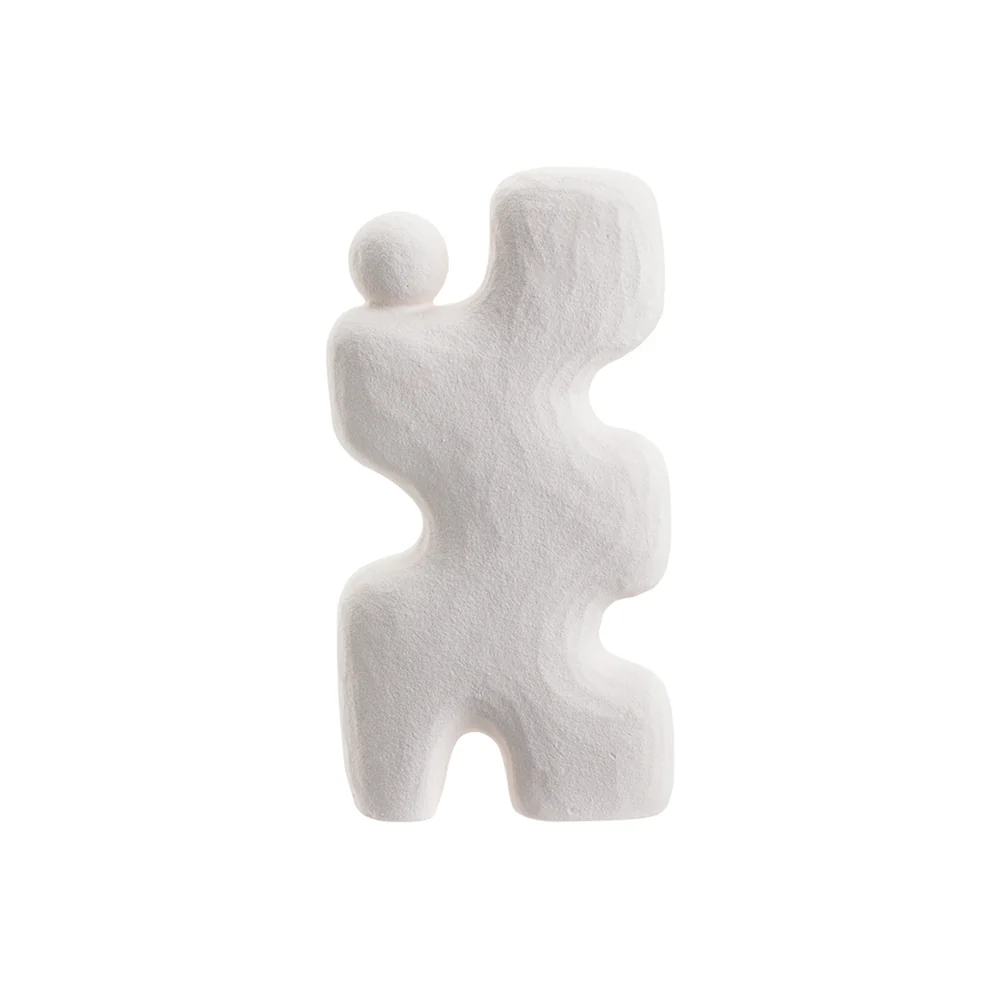 Liang & Eimil Zion Ceramic Sculpture – White