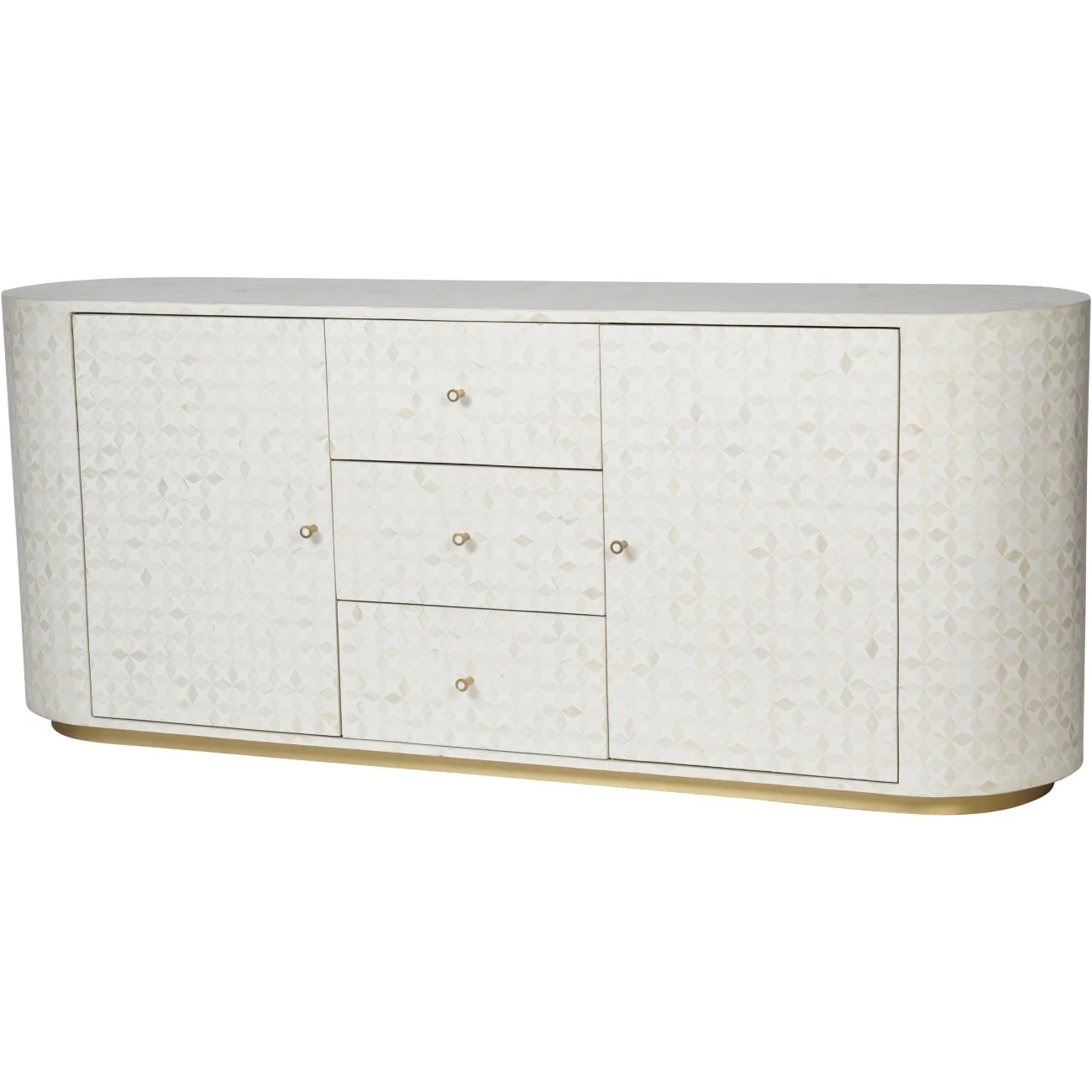Libra Interiors Aspen Bone Inlay Sideboard - Image 2